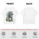 Olive T-shirt with Studio Ghibli Character Mashup Art Print