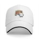 Black Baseball Cap With Funny Sushi Laundry Rack Graphic