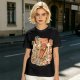 Giant Hot Dog Monster Destroying City Graphic T-Shirt