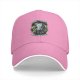 Black baseball cap with more plants less people cat and plant graphic