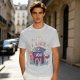 Olive T-Shirt With Cute Sushi Graphic and 'I Like The Way You Roll' Text