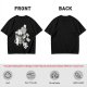 Olive T-Shirt With Playful Cats Emerging From Printer Graphic