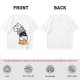 Olive T-Shirt With Stacked Cute Chibi Cats Graphic
