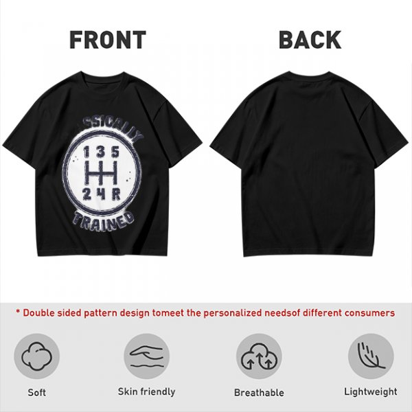 Classically Trained Manual Transmission Gear T-Shirt