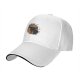 Black Baseball Cap With Goat Coffee Logo Design