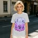 Olive T-shirt with Luffy Gear 5 Sun God Nika Anime Graphic Print
