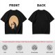 Olive T-Shirt With Moonlit Cowboy Silhouette Graphic