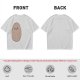 Olive Green T-Shirt With Cute Smiling Potato Graphic