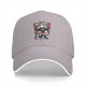 Black baseball cap with DFC viking mascot graphic
