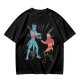 Olive T-shirt with Avatar Na'vi and Aang Pointing Meme Art