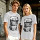 One Piece Straw Hat Crew Monochrome Graphic T-Shirt