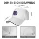 Black baseball cap with Skeletor Snake Mountain Gym graphic