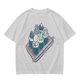 Olive T-Shirt With Sushi Themed Character Art Print