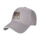 Black Baseball Cap With Demogorgons Graphic Print