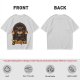 Olive T-Shirt with Gothic Blathers Themed Archway Print