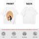 Olive T-Shirt With Moonlit Cowboy Silhouette Graphic