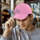 Black baseball cap with shark graphic and 'NO' text print