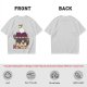 Olive T-Shirt With Ghost Ramen Shop Graphic
