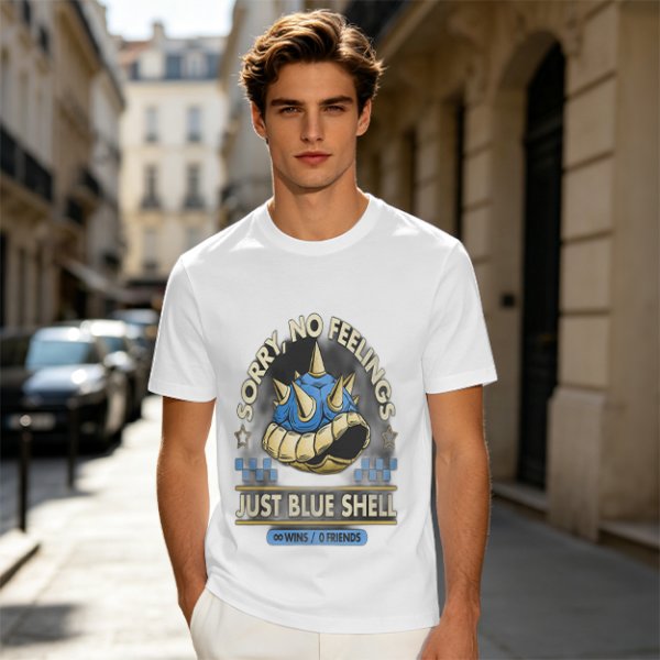 Sorry No Feelings Just Blue Shell Gamer T-Shirt