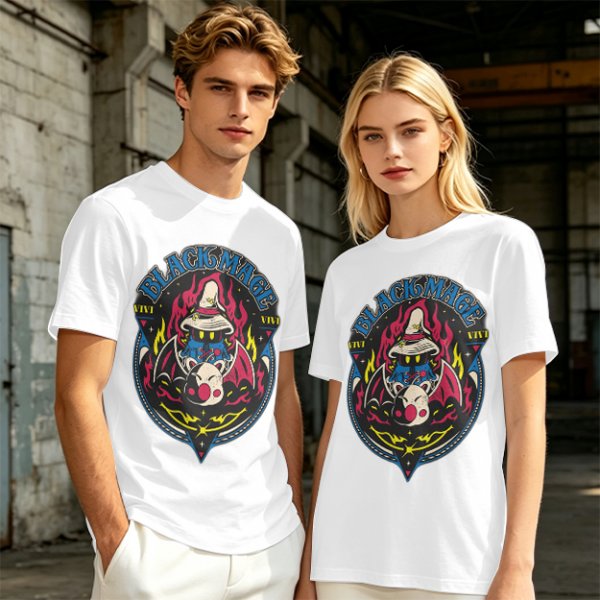 Black Mage Vivi Graphic Tee for Final Fantasy Fans