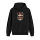 Black hoodie with Gen X error tutorial artwork design