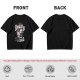 Olive graphic t-shirt with 'I Am Deadly Serious' and unicorn grim reaper art