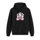 Black Hoodie With Buff Hello Kitty One True Club Graphic