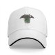 Black Baseball Cap With Toothless Dragon Coffee Cup Print