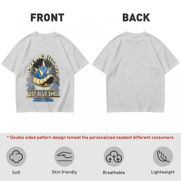 Sorry No Feelings Just Blue Shell Gamer T-Shirt