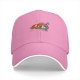 Black Baseball Cap with Sleeping Sloth Workout Graphic