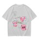 Olive T-Shirt With Cute Axolotl Relaxalotl Graphic Print
