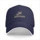 Black Baseball Cap With Grumpy Cat Submarine 'Nothing Is Awesome' Print