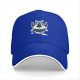 Black Baseball Cap with Appa and Momo Avatar Themed Print