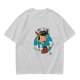 Olive T-Shirt with Pinocchio 'Oh Boy' Graphic Print
