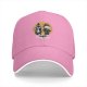 Black baseball cap with 'Stay Trashy' raccoon and opossum punk graphic