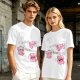 Olive T-Shirt With Cute Axolotl Relaxalotl Graphic Print