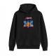 Black hoodie with 'I Have To Sleep' He-Man inspired graphic