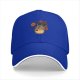 Black baseball cap with autumn Totoro graphic design