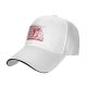 Black Baseball Cap With Support Your Local Pizza Dealer Print