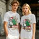 In My Defense It Was Wobbling Anyway Christmas Cat T-Shirt