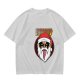 Olive T-Shirt with Kriss Santa Rock Band Graphic Print