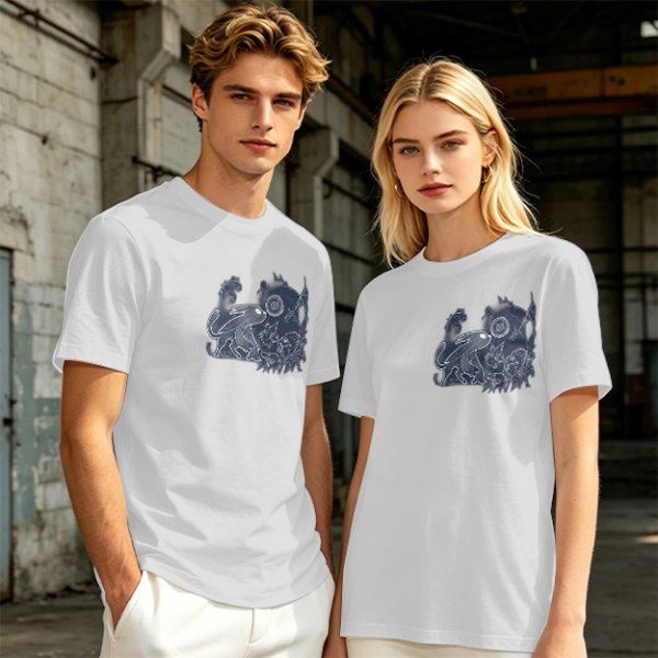 Ori and the Blind Forest Graphic Print Olive Green T-Shirt