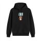 I Just Need Coffee And Silence Owl Graphic Black Hoodie