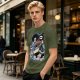 One Piece Brook Skull Musician Graphic Tee