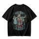 Olive T-Shirt With Wizard Force Graphic Art Print