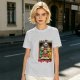 Olive t-shirt with creepy Teletubbies 'Always Say Bye-bye' print