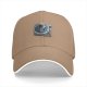 Black Baseball Cap With Cosmic Fetus In Bubble Graphic Design