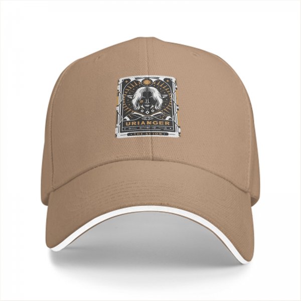 Urianger The Scion Tarot Style Graphic Black Baseball Cap