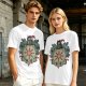 Olive T-Shirt With Praise The Sun Knight Sun Crest Print