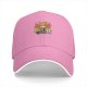 Black baseball cap with Dark Souls themed graphic print